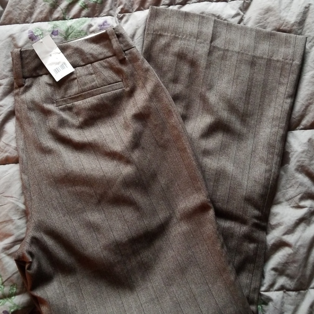 Banana Republic Jackson Fit lined wool pants